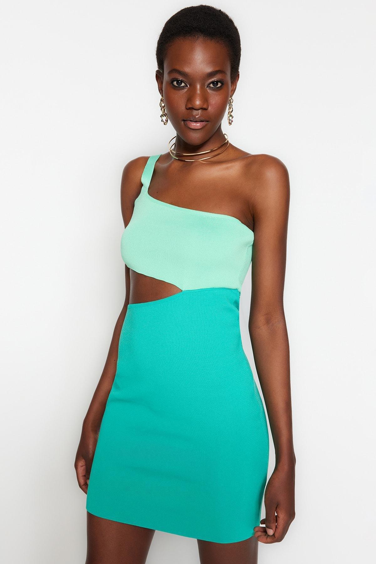 Multicolour Bodycon Dress, Multicolor, large image number 2