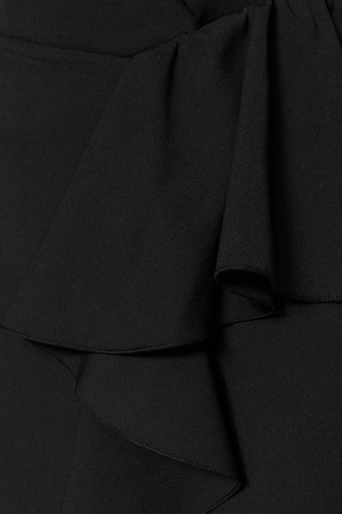 Black Sleeveless Occasionwear Dress, , large image number 4