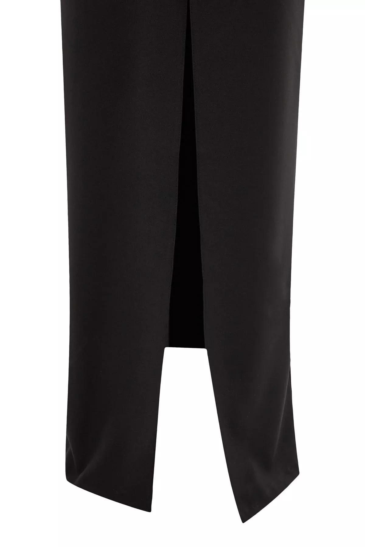 Black Sleeveless Occasionwear Dress, , large image number 7