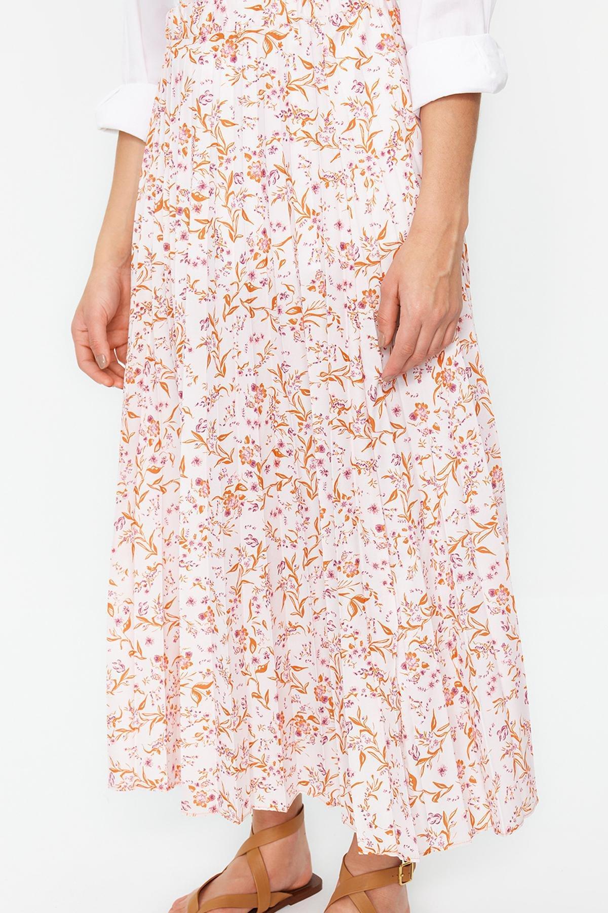 Multicolour Printed Maxi Skirt, , large image number 3
