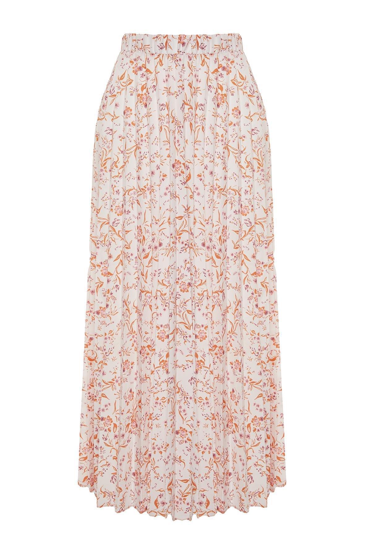 Multicolour Printed Maxi Skirt, , large image number 5