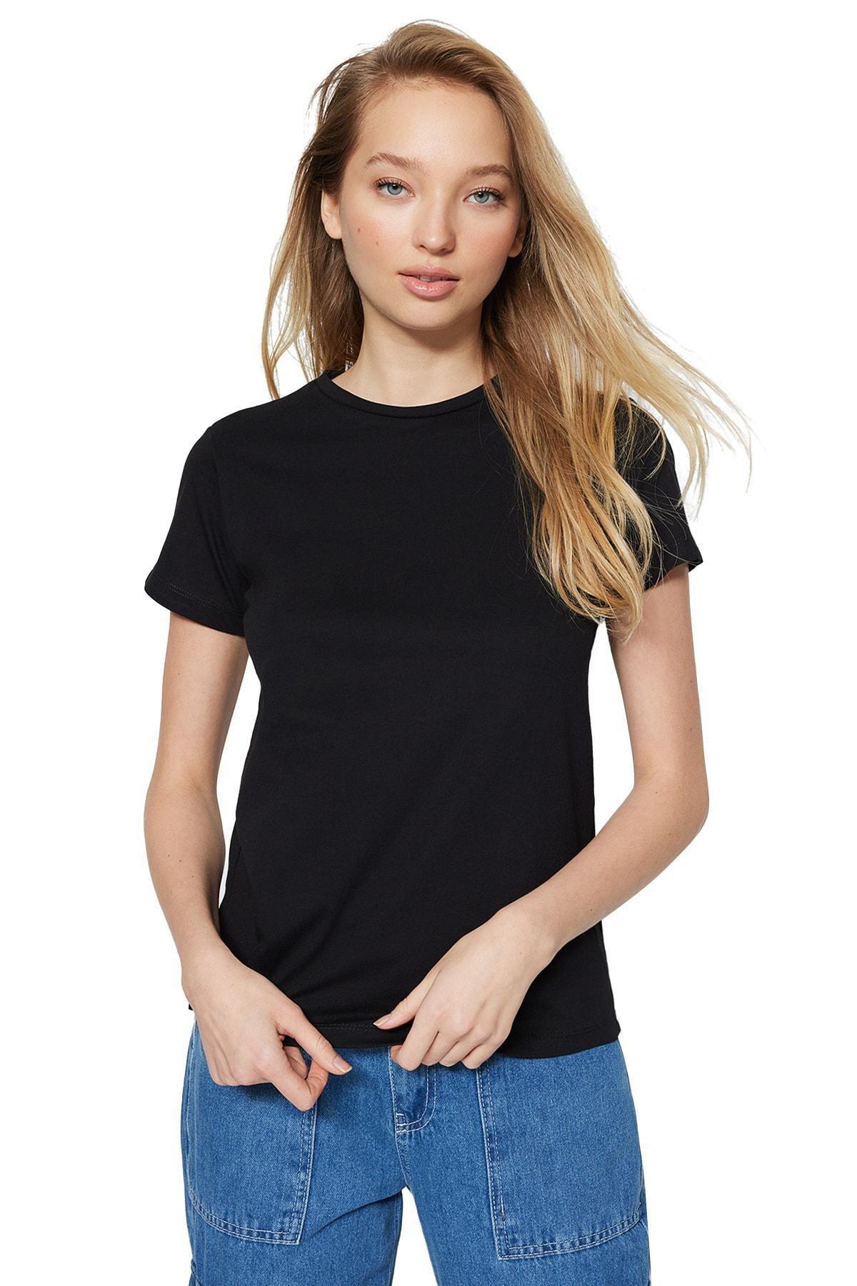 Multicolour Crew Neck T-Shirt, Set Of 3, , large image number 4
