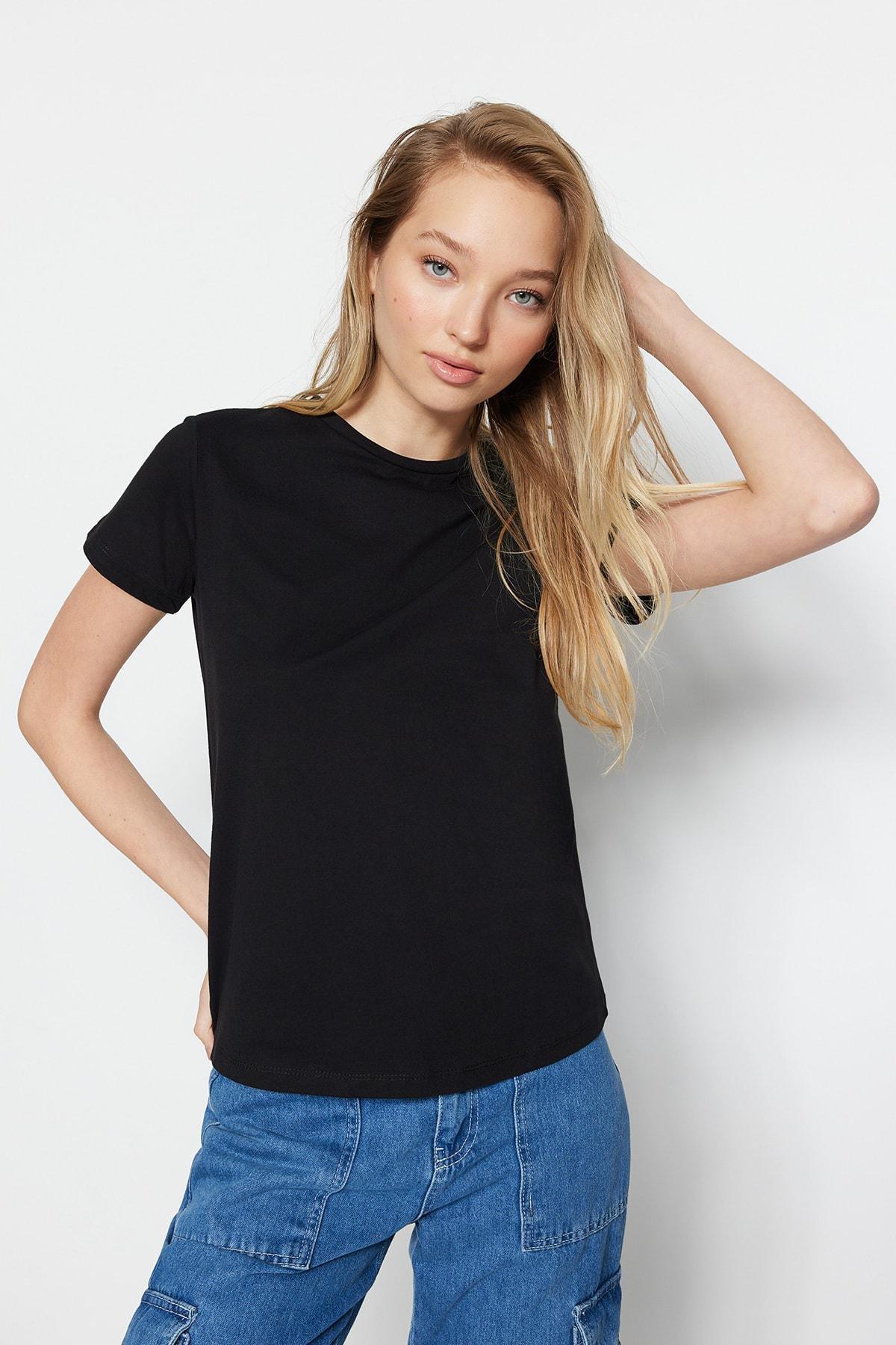 Multicolour Crew Neck T-Shirt, Set Of 3, , large image number 5
