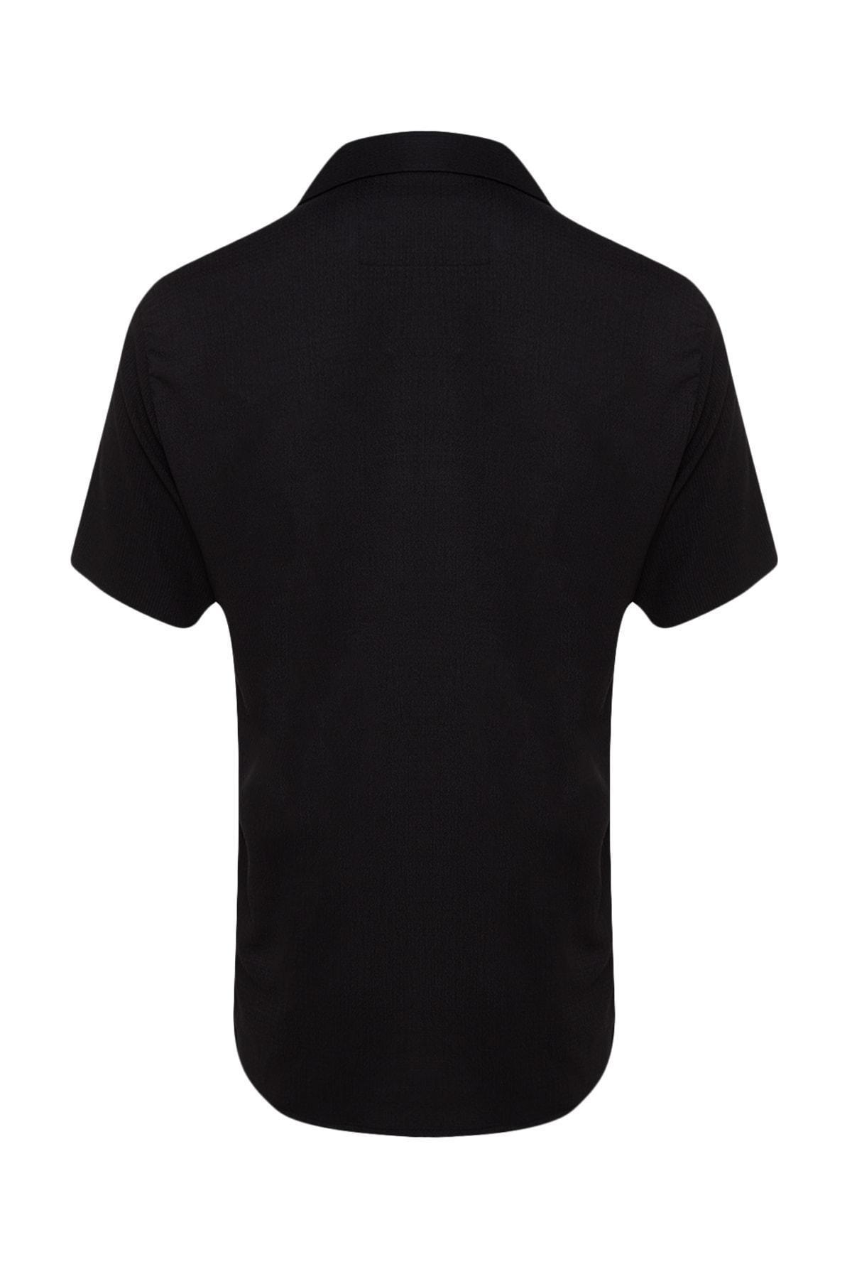 Black Collared Shirt, , large image number 6