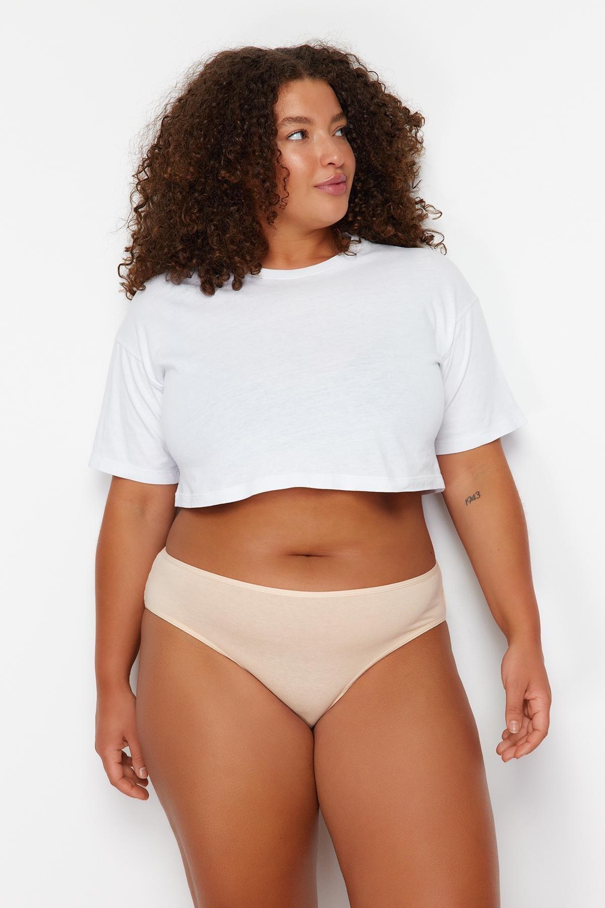 Multicolour Plus Size Underwear, Set Of 3, , large image number 7