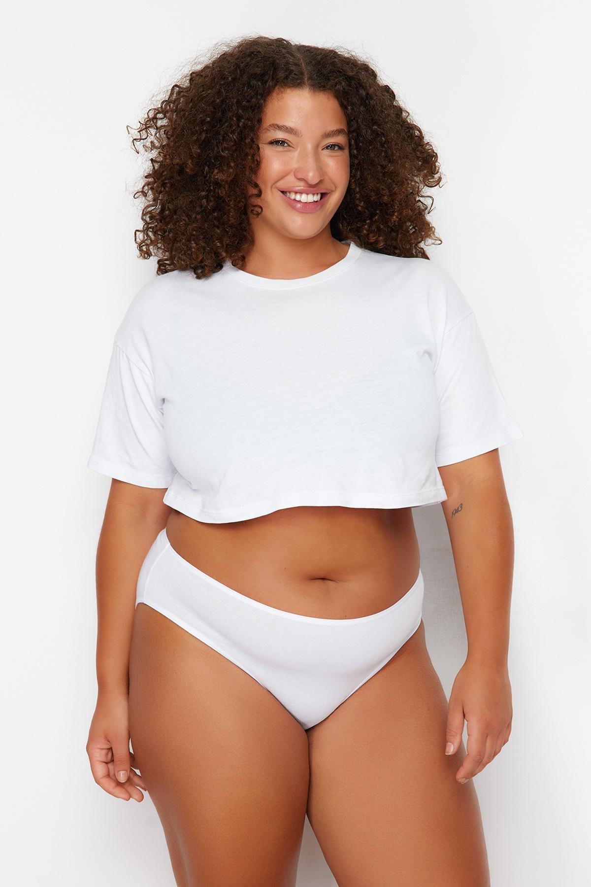 Multicolour Plus Size Underwear, Set Of 3, , large image number 9