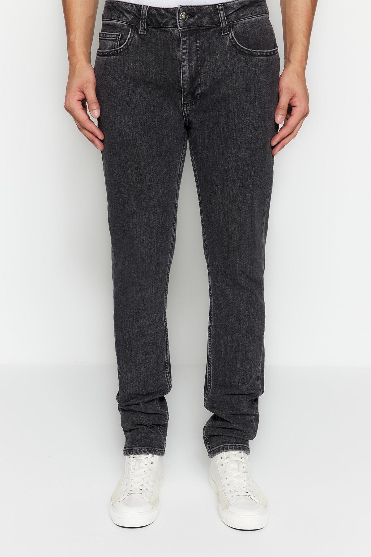Black Skinny Jeans, Black, large image number 8