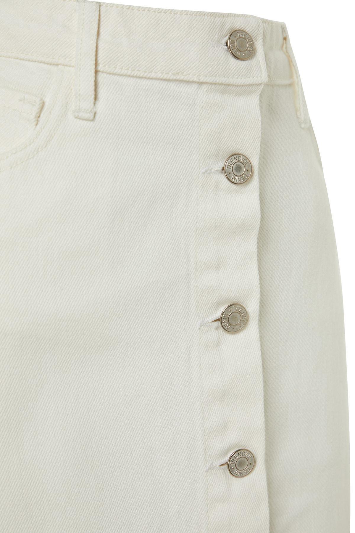 Cream Maxi Skirt, , large image number 7