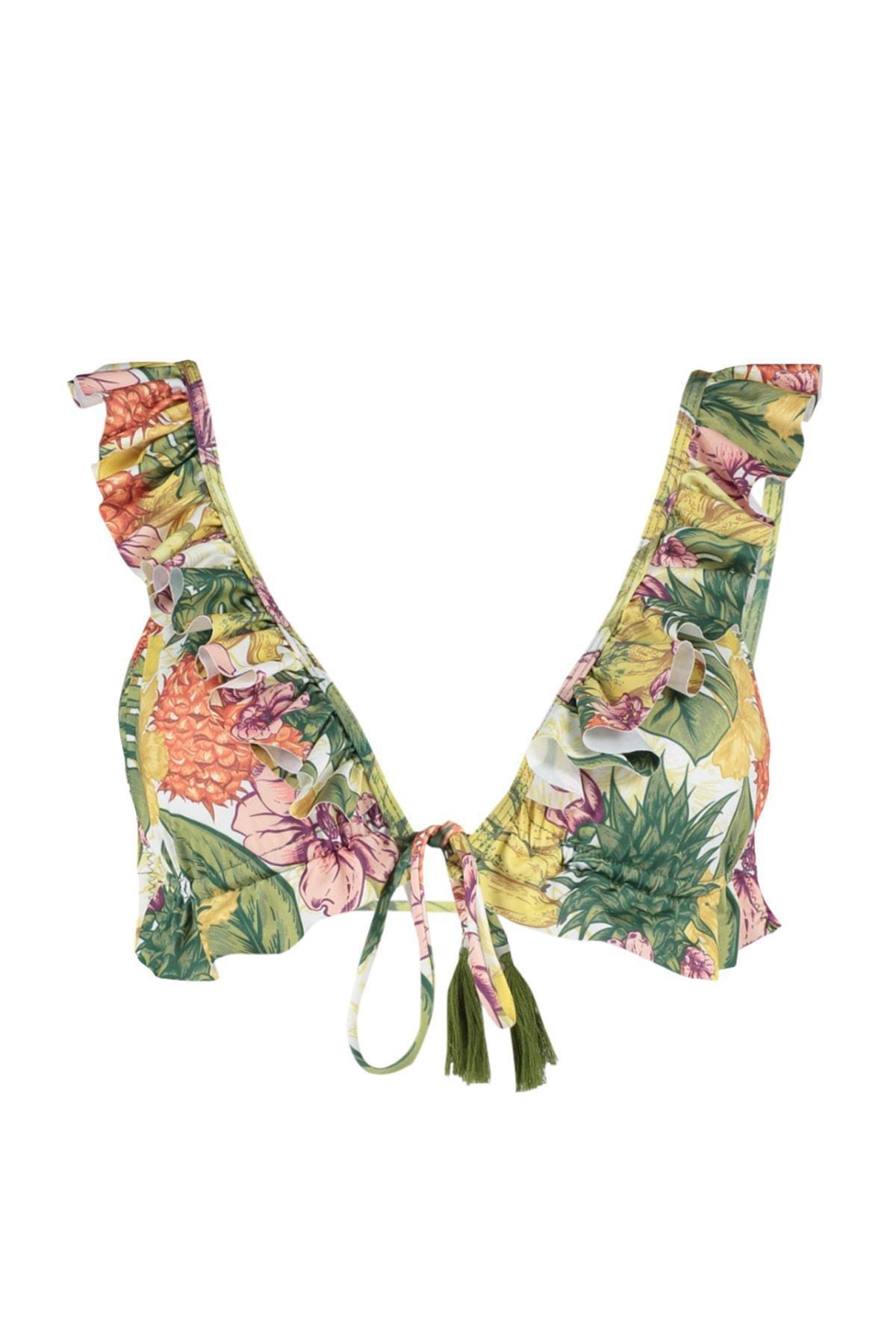 Multicolour Floral Bikini, Set Of 2, , large image number 5