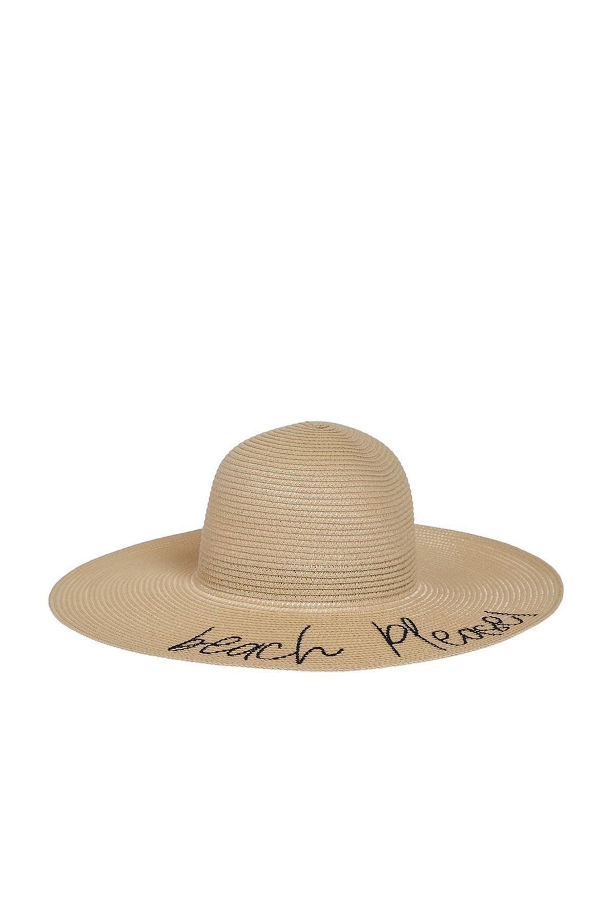Beige Casual Hat, Beige, large image number 4