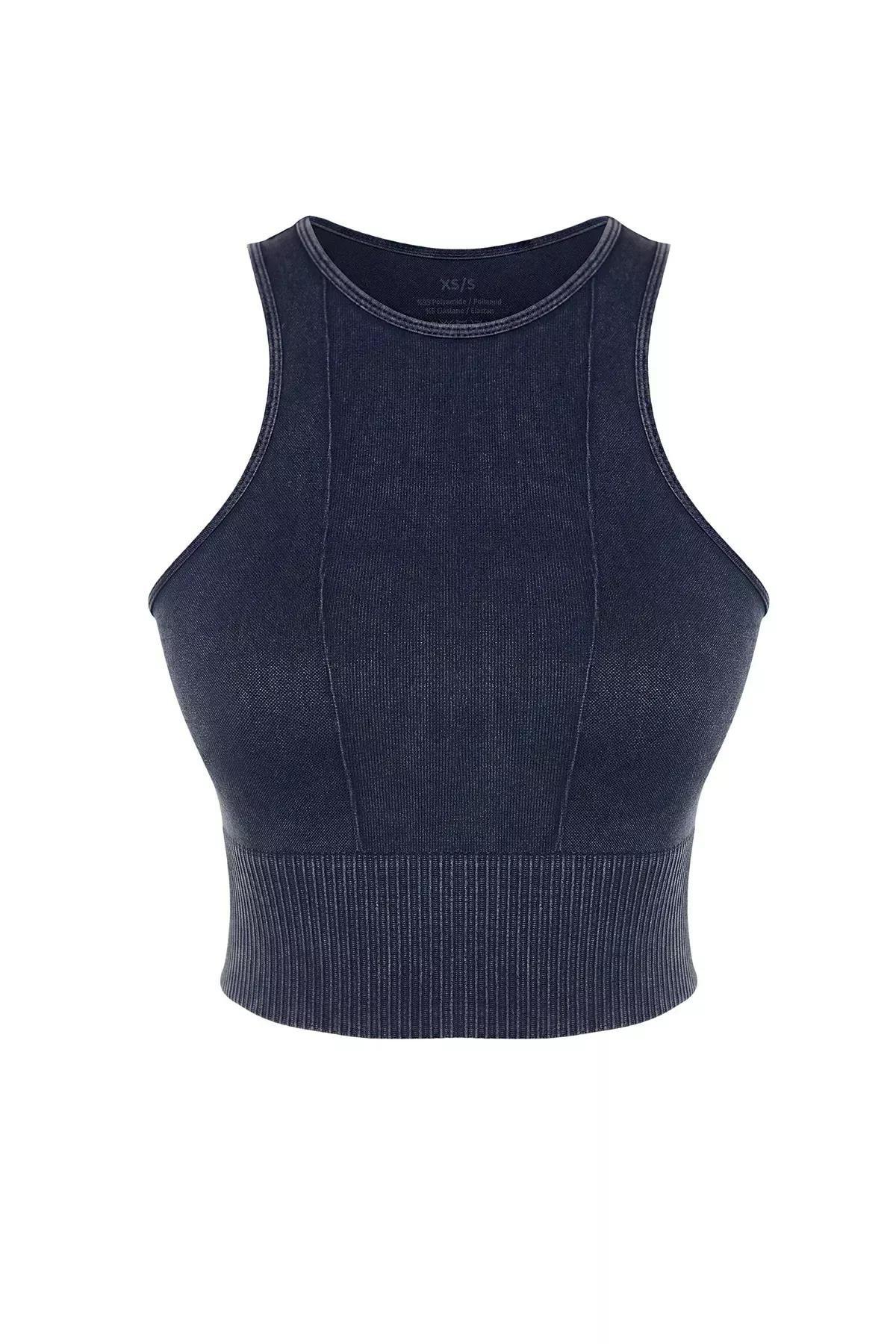 Blue Halter sports Top, Blue, large image number 6