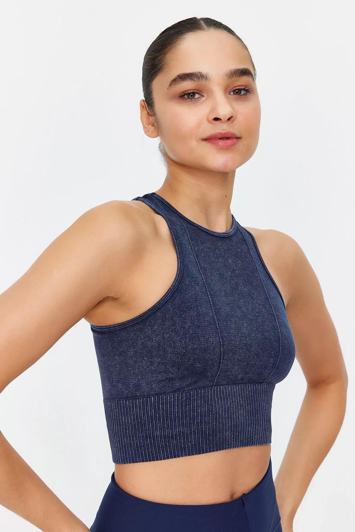 Blue Halter sports Top, Blue, large image number 7