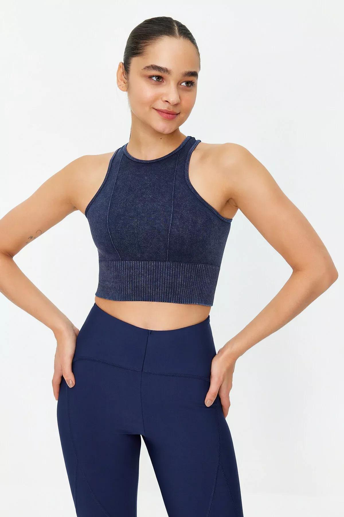 Blue Halter sports Top, Blue, large image number 10