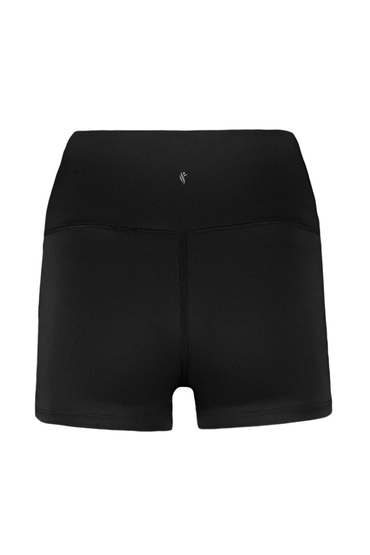 Black High Waist Sports Leggings, , large image number 7