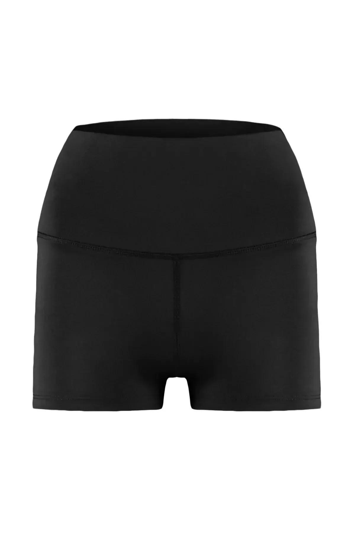 Black High Waist Sports Leggings, , large image number 7