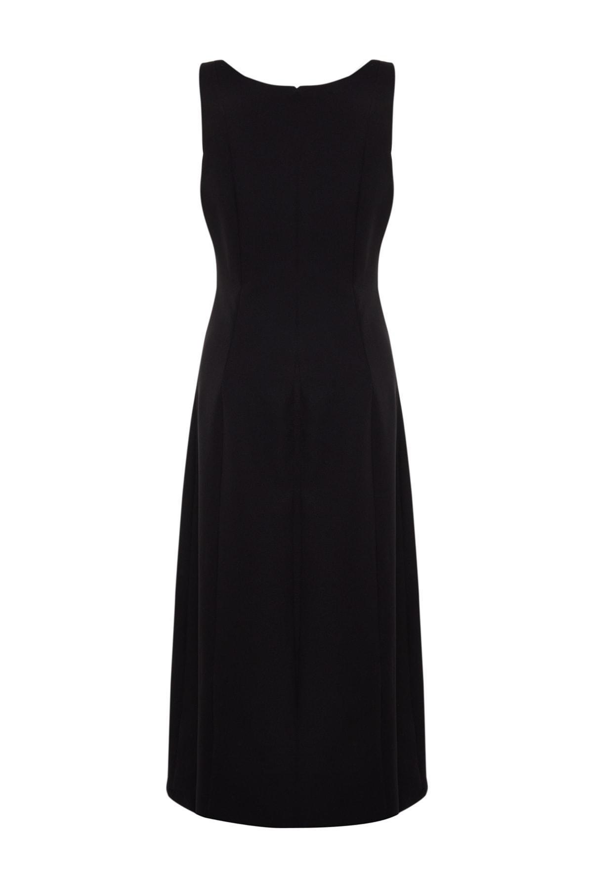 Black Gilet Dress, , large image number 7