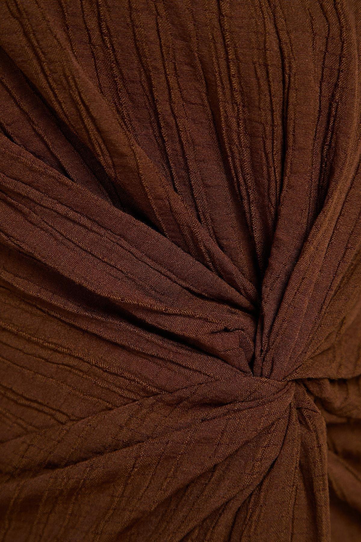 Brown Shift Style Dress, , large image number 6