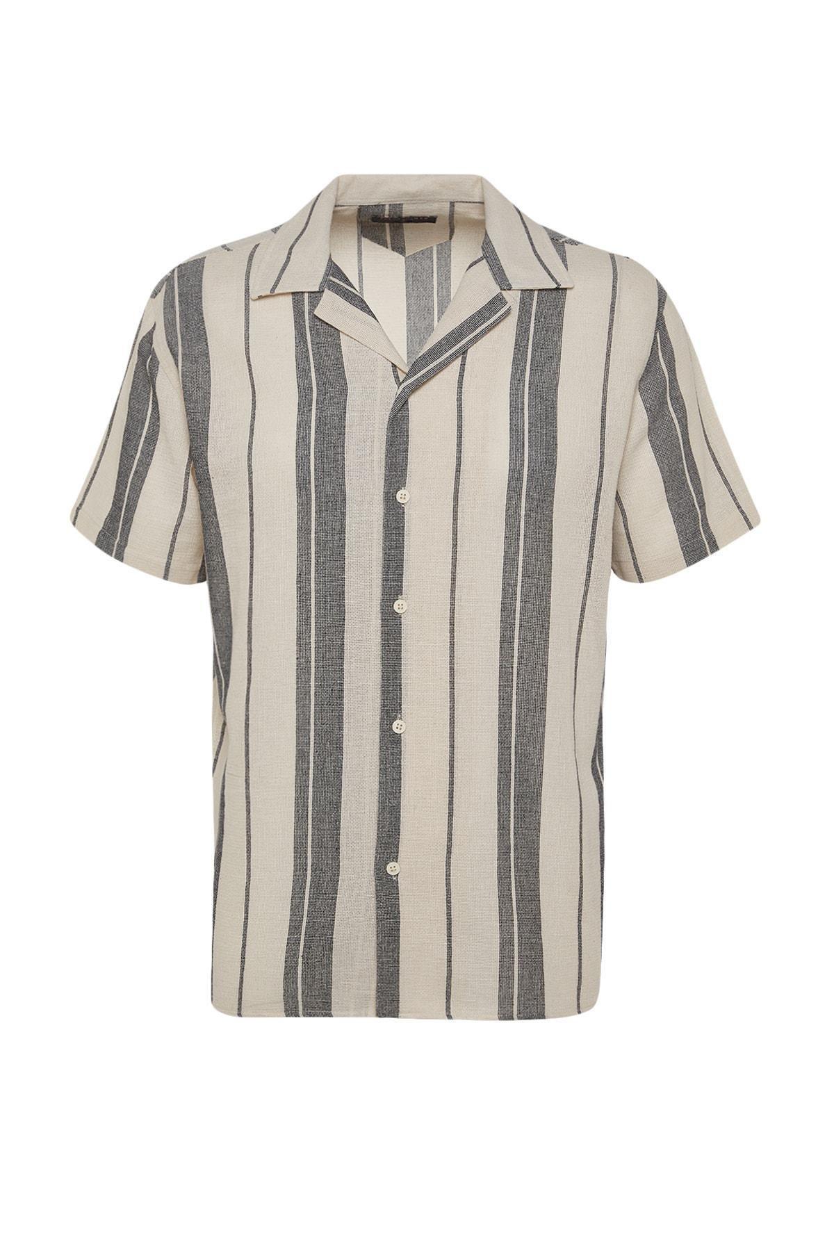 Black Striped Shirt, , large image number 5