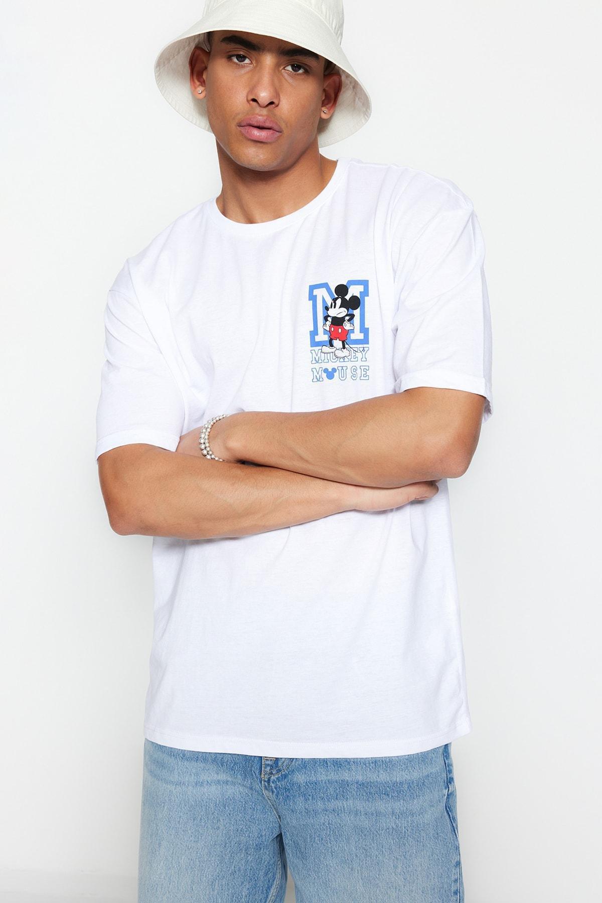 White Graphic T-Shirt, , large image number 0