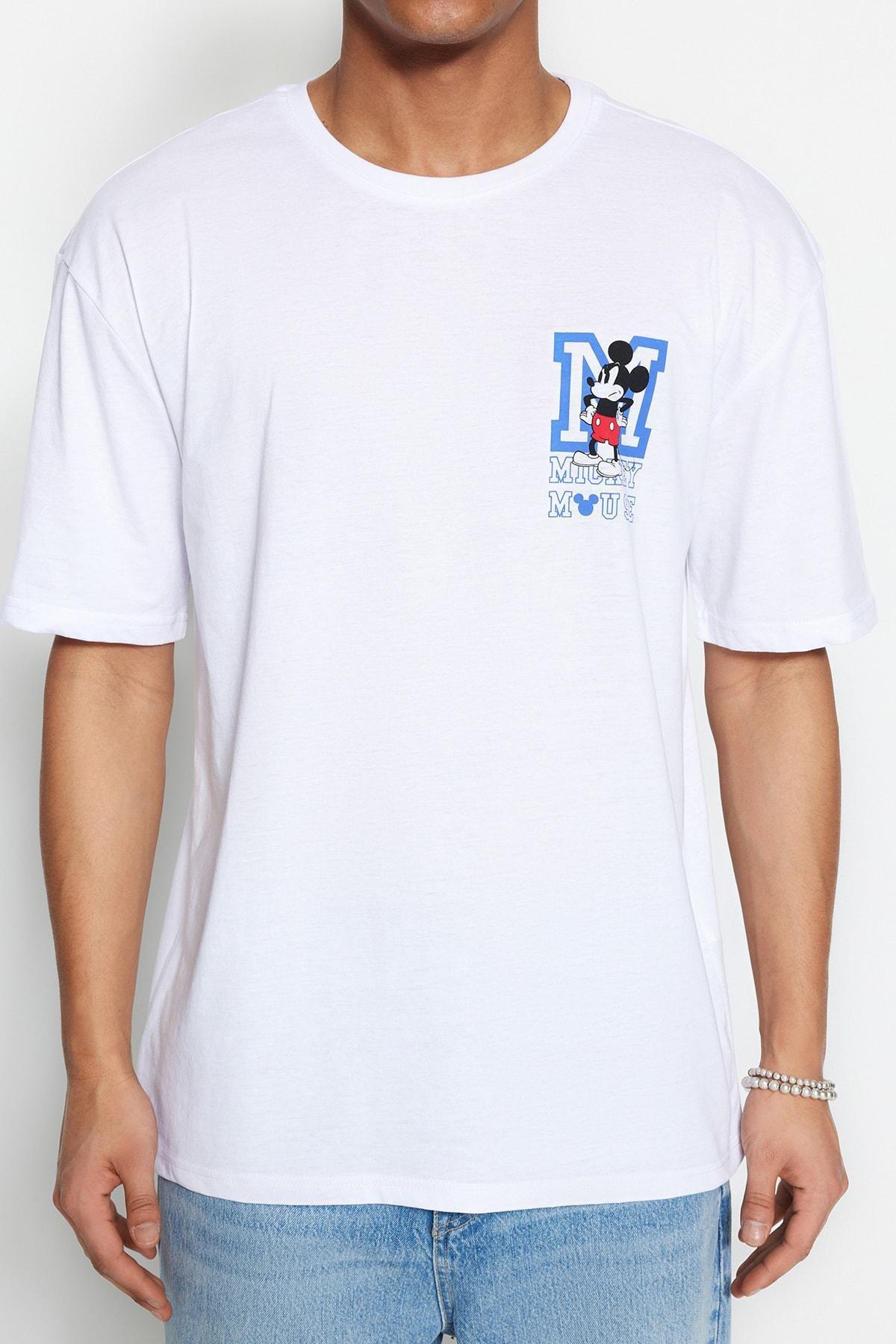 White Graphic T-Shirt, , large image number 2