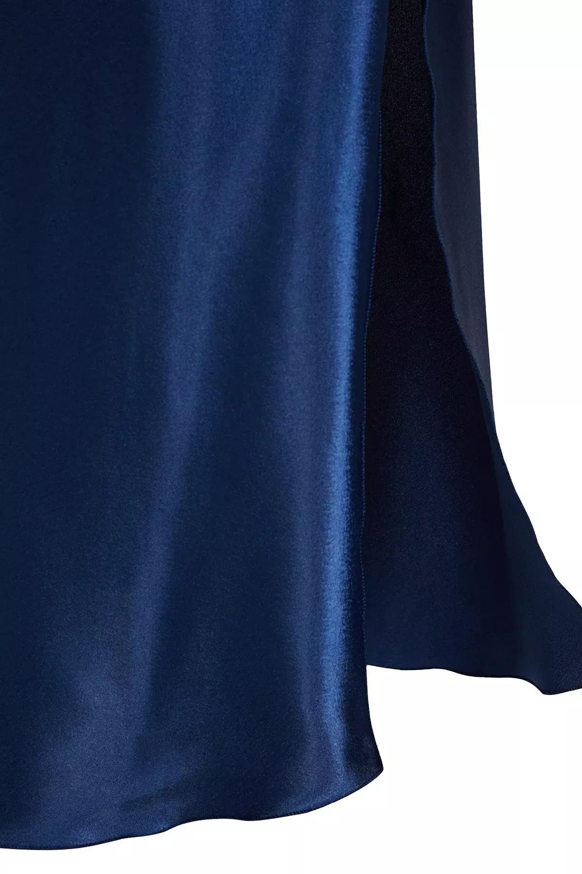 Blue Fitted Nightgown, Blue, large image number 13