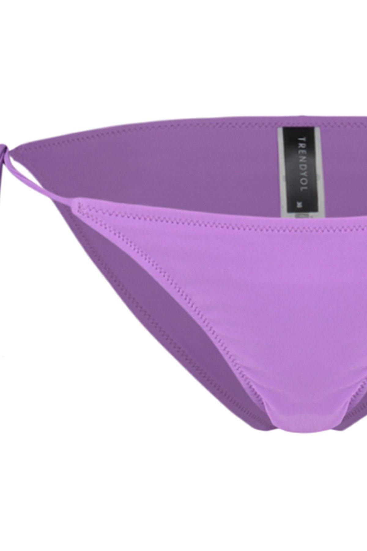 Purple Low Waist Bikini Bottom, Purple, large image number 6