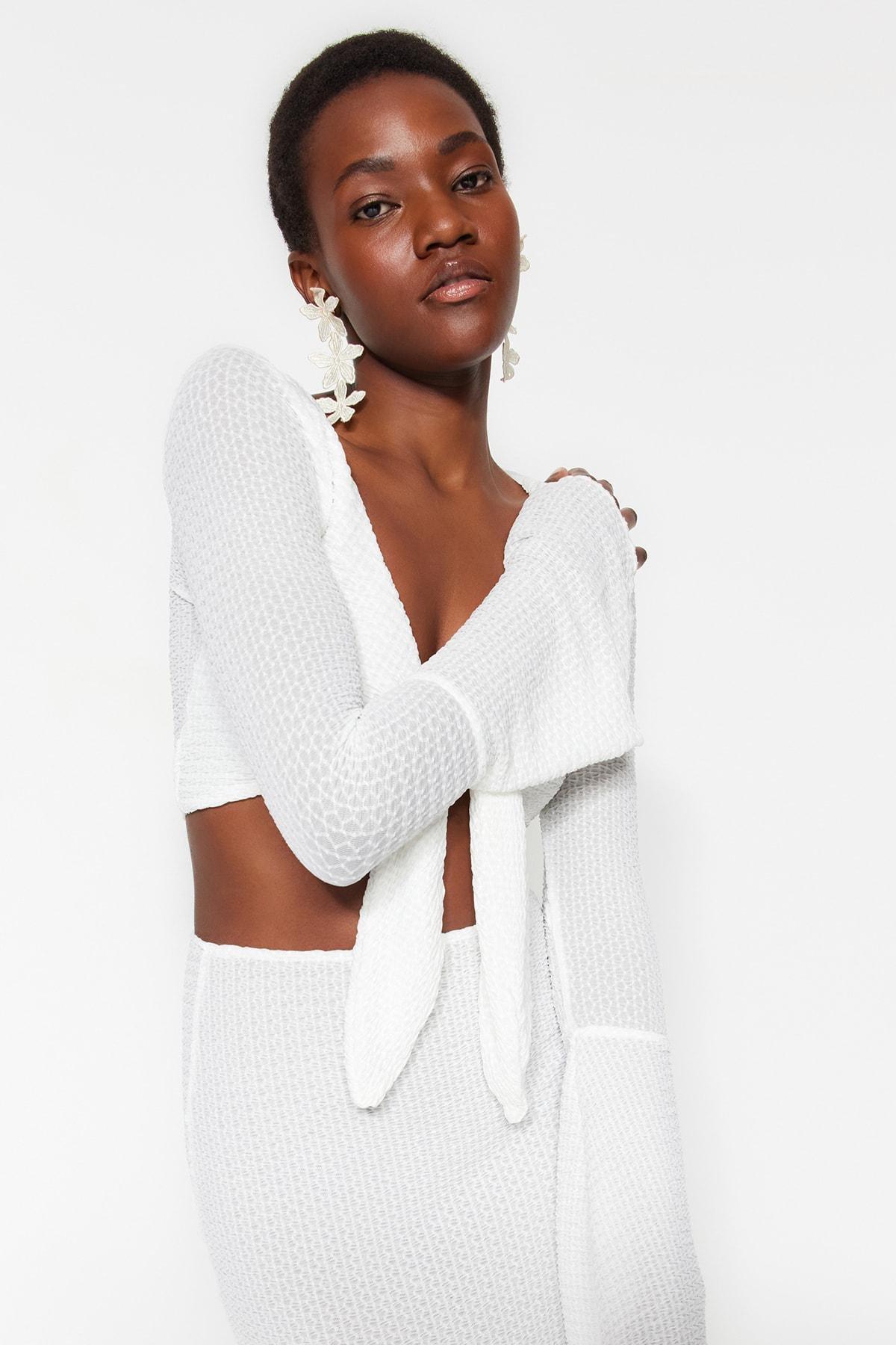 White Fitted Co-Ord Set, , large image number 2