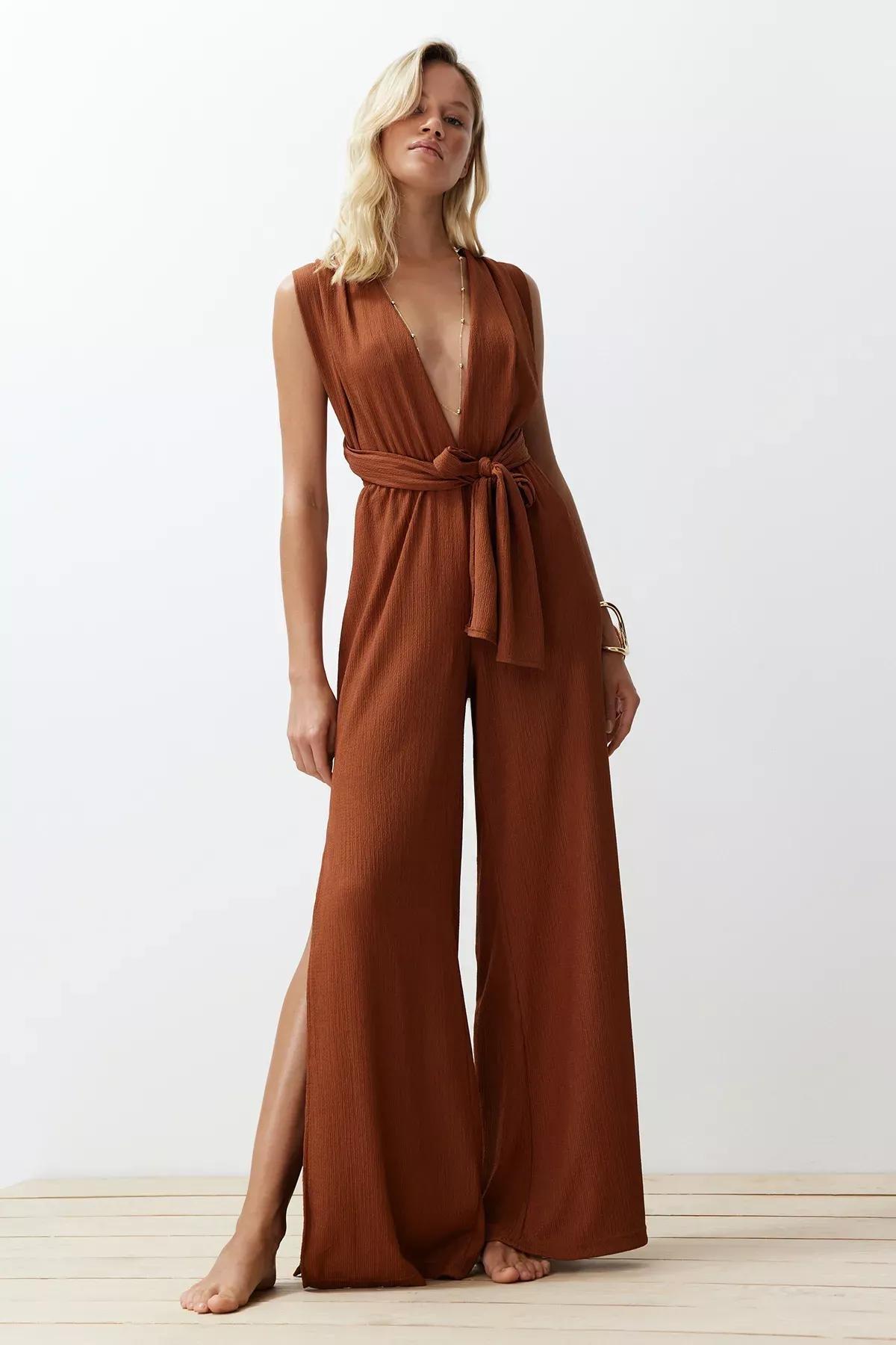 Green Relaxed Jumpsuit, C101_4627, medium