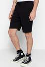 Trendyol - Black Normal Waist Straight Shorts
