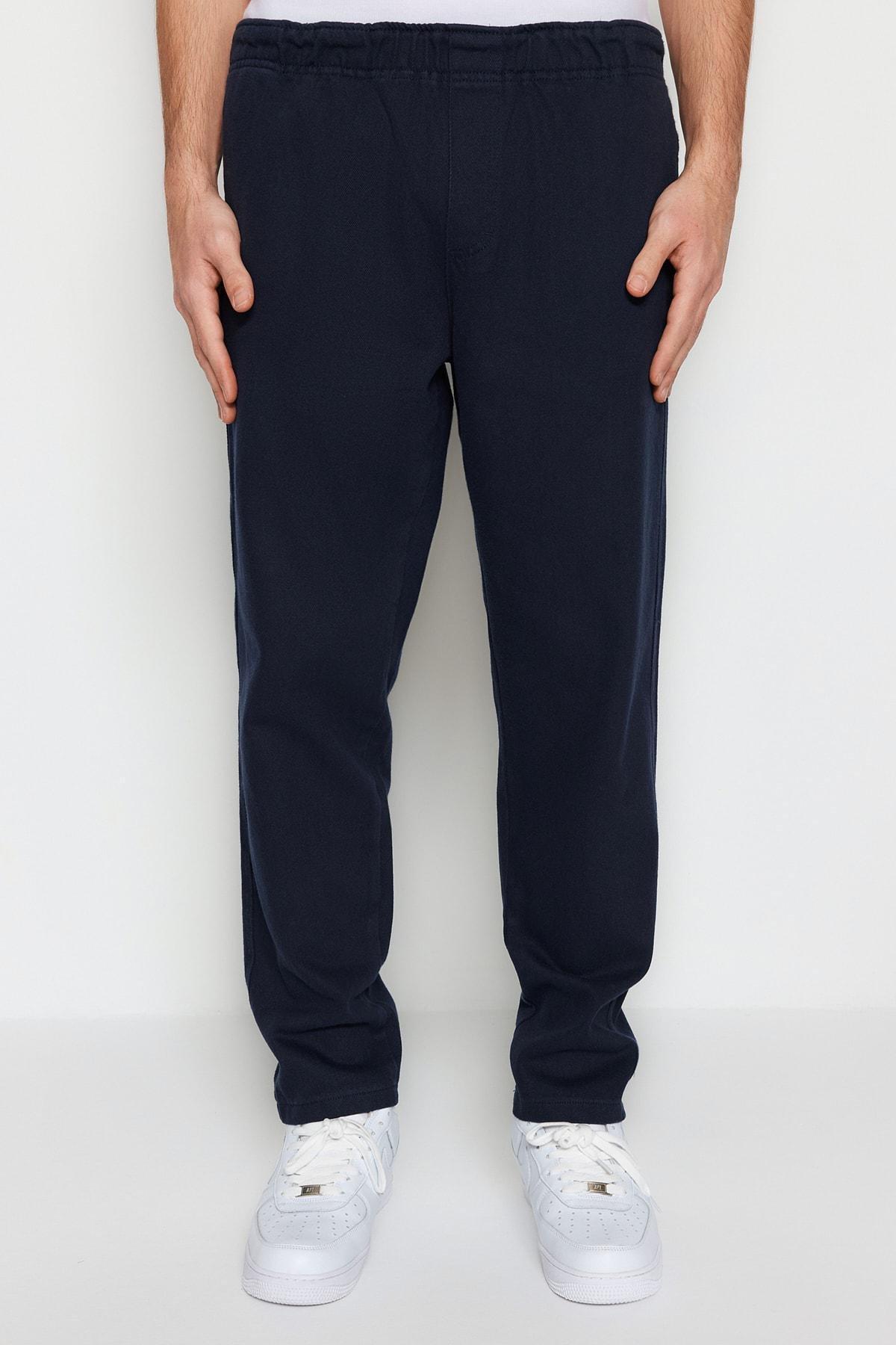 Navy Joggers Pants, Dark blue, large image number 2