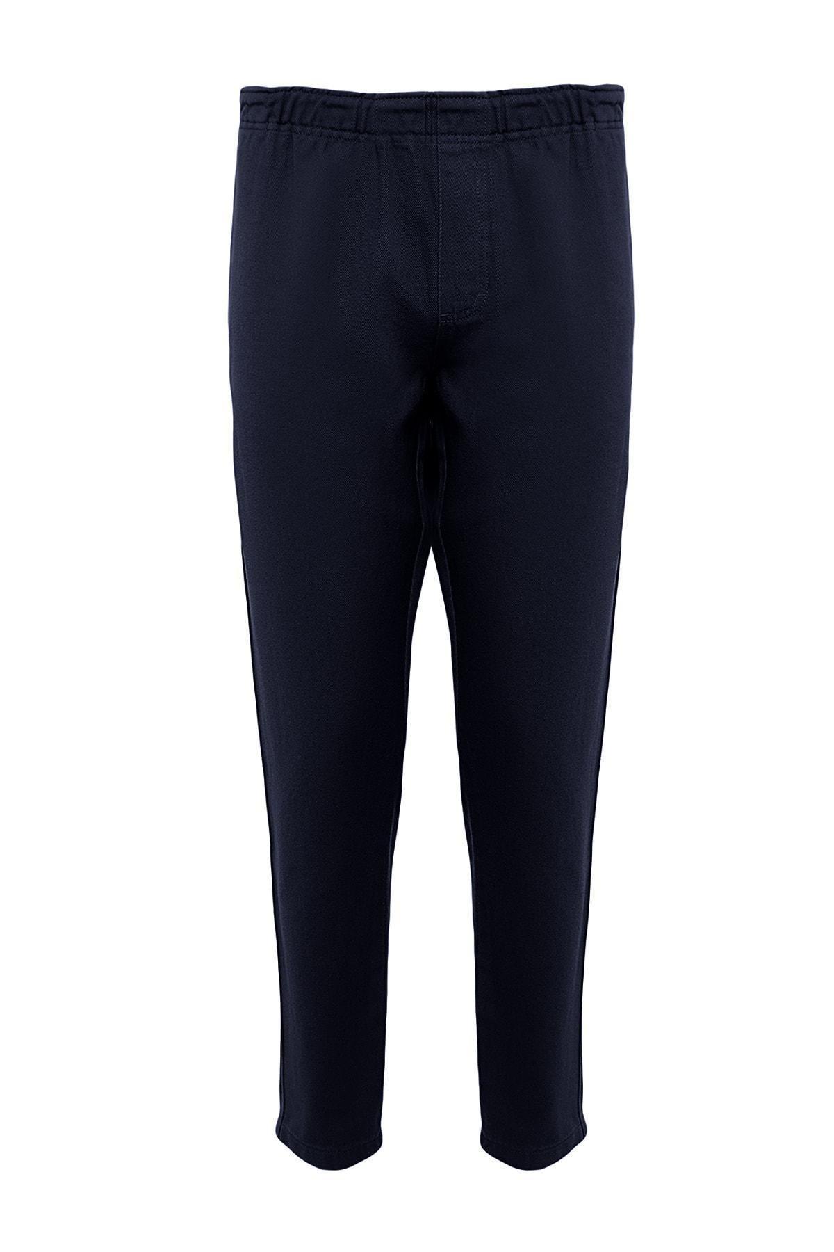 Navy Joggers Pants, Dark blue, large image number 5