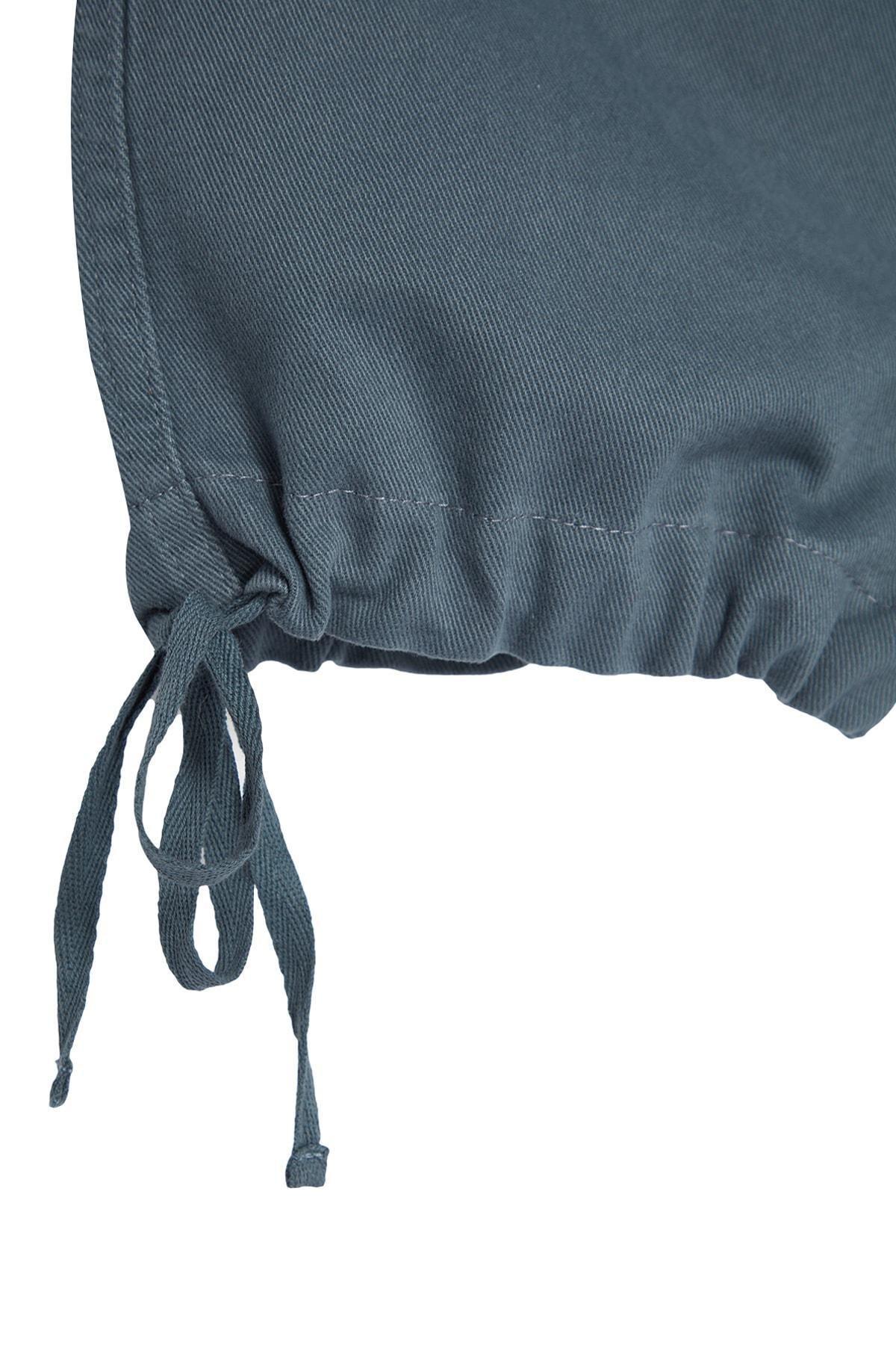 Grey Loose Fit Trousers, , large image number 7
