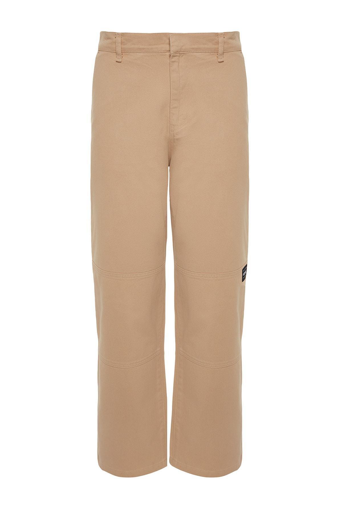 Beige Limited Edition Loose Fit Trousers, , large image number 7