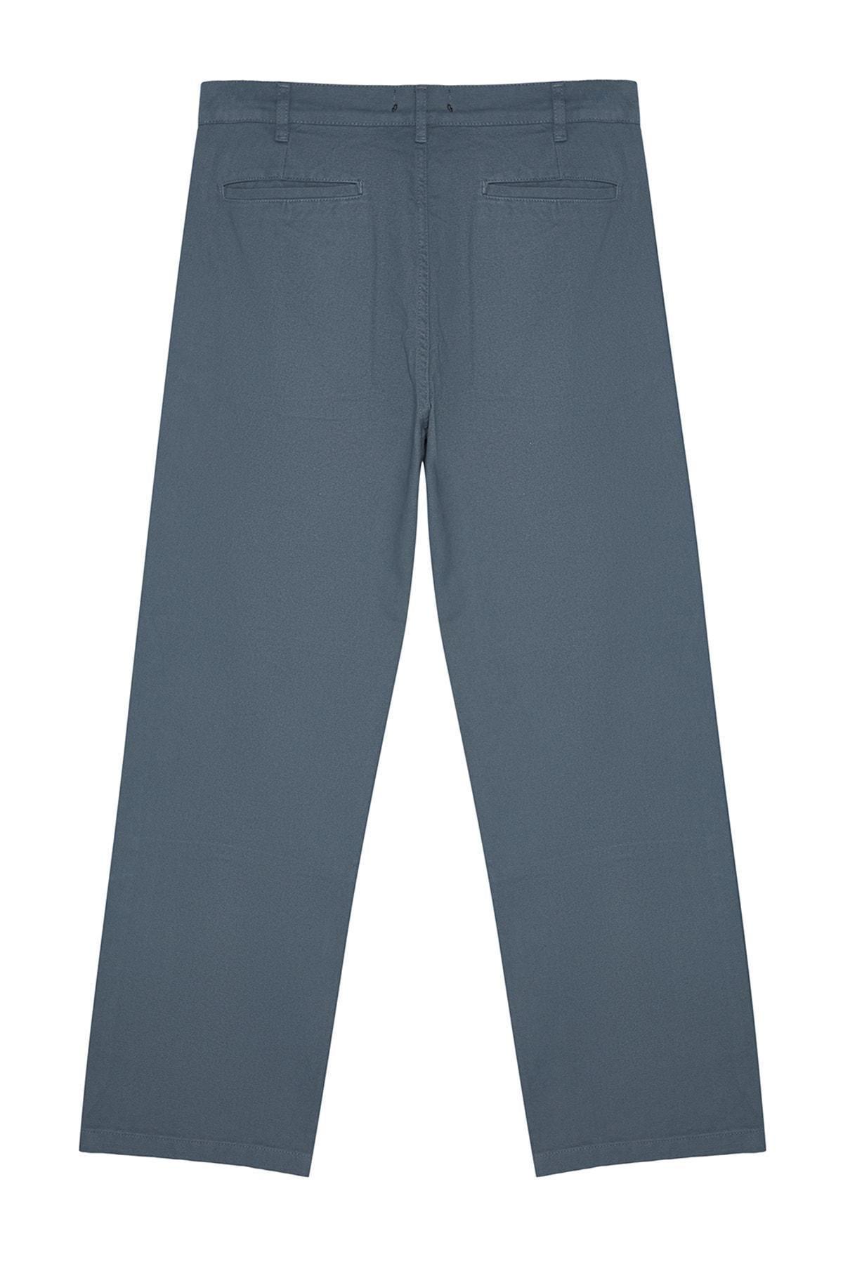 Trendyol - Grey Limited Edition Loose Fit Trousers