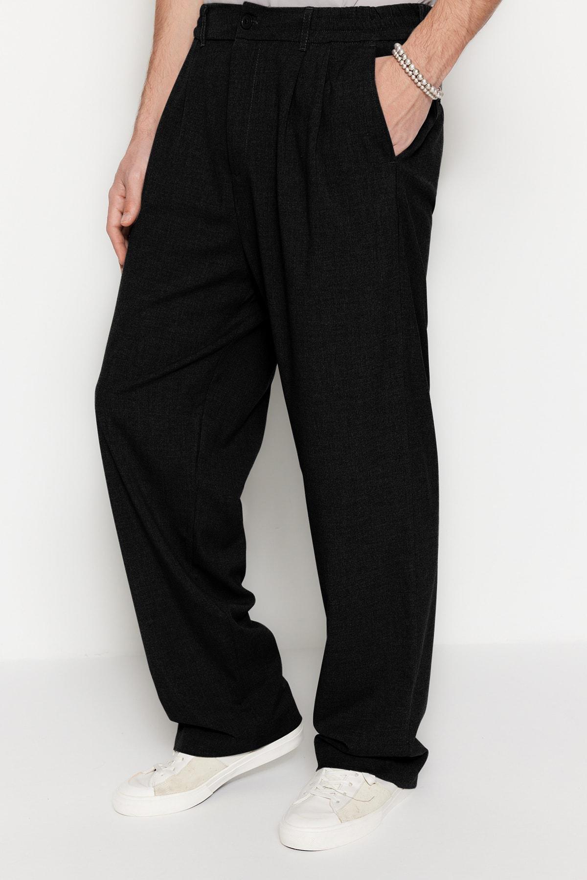 Trendyol - Black Wide Leg Pants