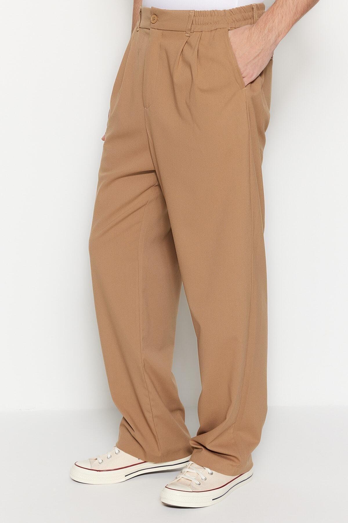 Brown Wide Leg Pants, , large image number 2