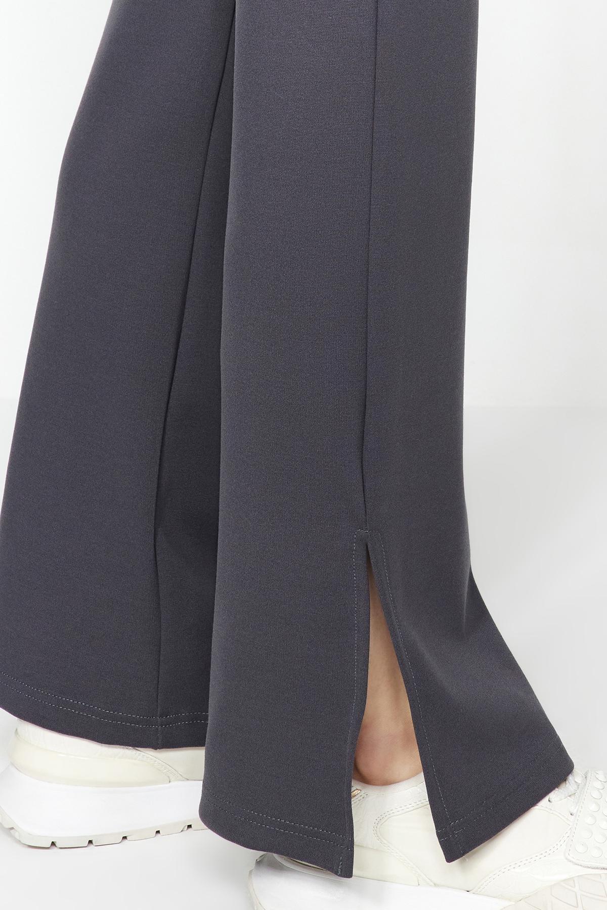 Grey Wide Leg Pants, , large image number 4