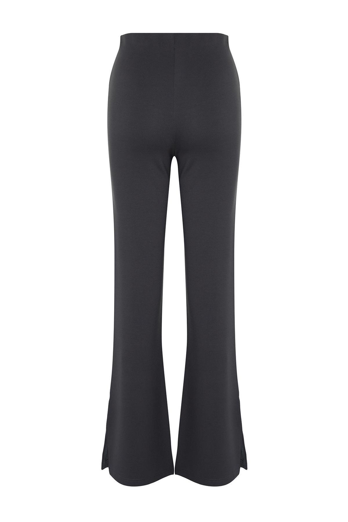 Grey Wide Leg Pants, , large image number 6