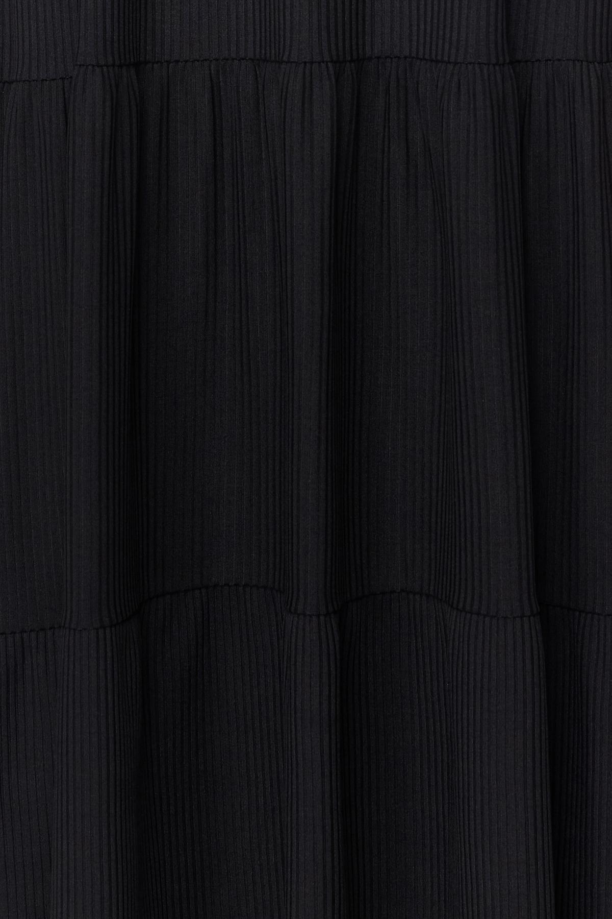 Black Halter Printed A-Line Maxi Dress, , large image number 3