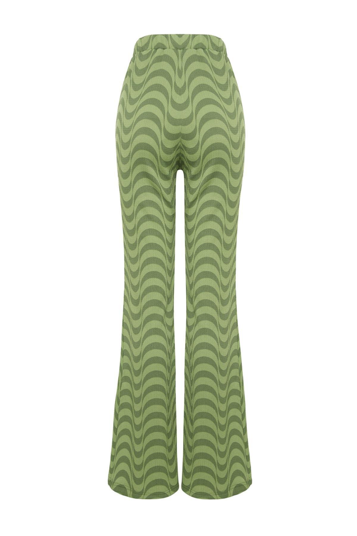 Trendyol - Green Wide Leg Pants