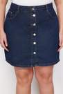 Trendyol - Blue A-Line Mini Plus Size Skirt