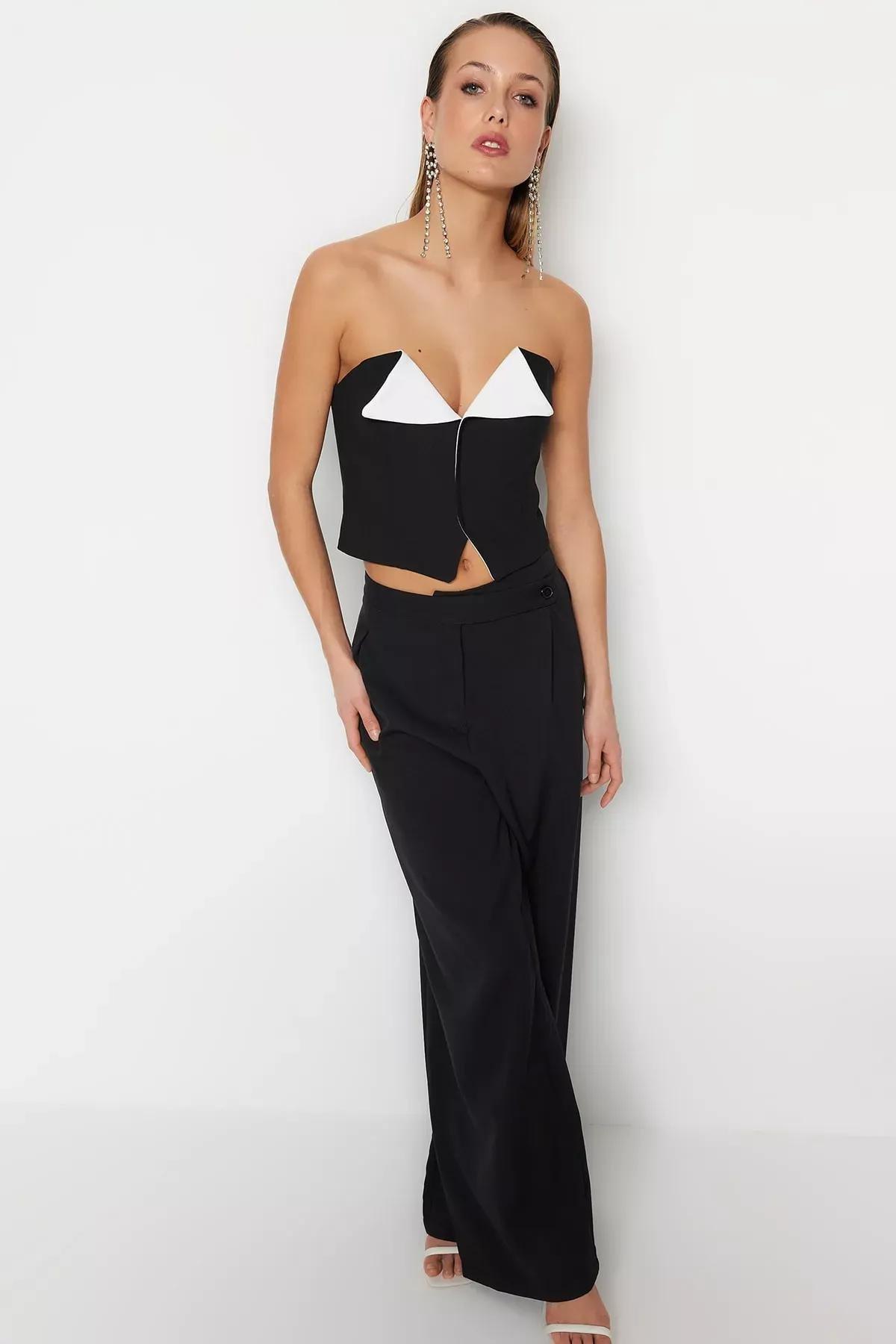 Multicolour Lined Crop Top, , large image number 1