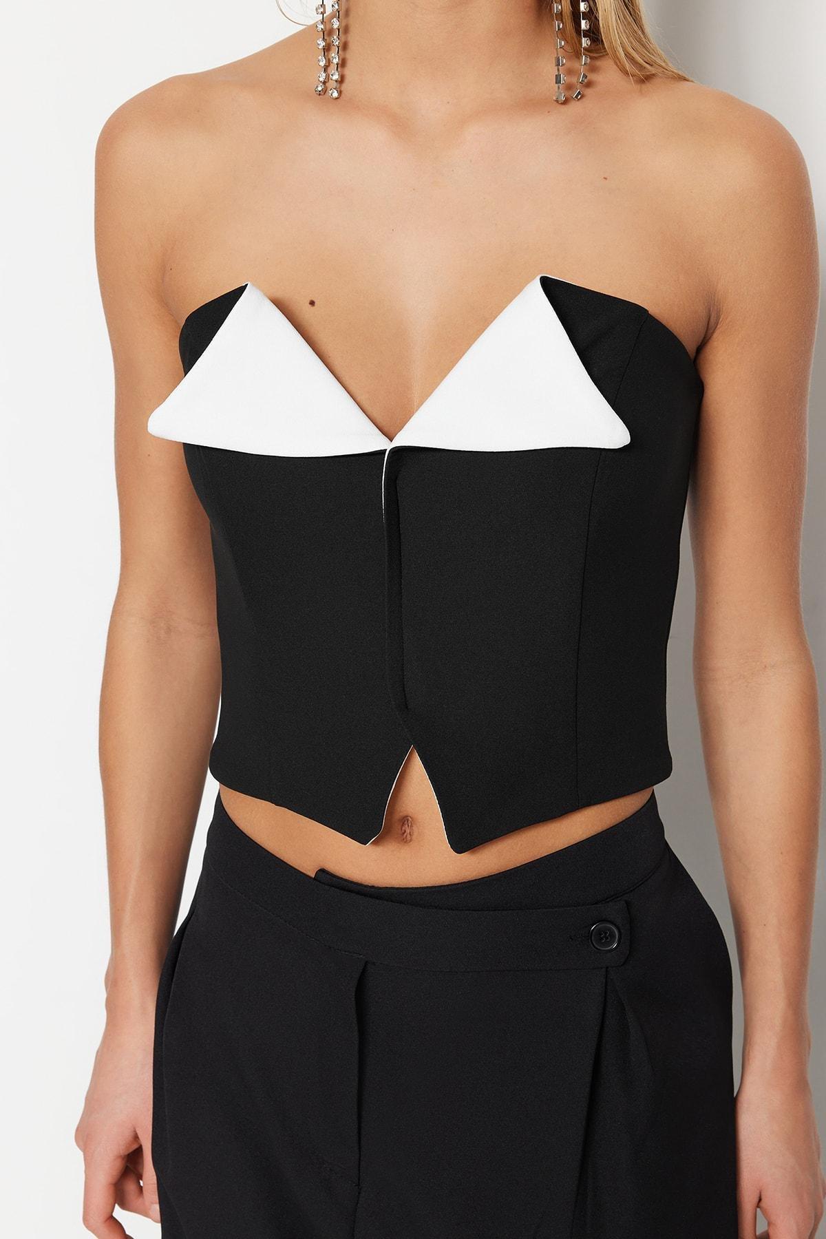 Multicolour Lined Crop Top, , large image number 3