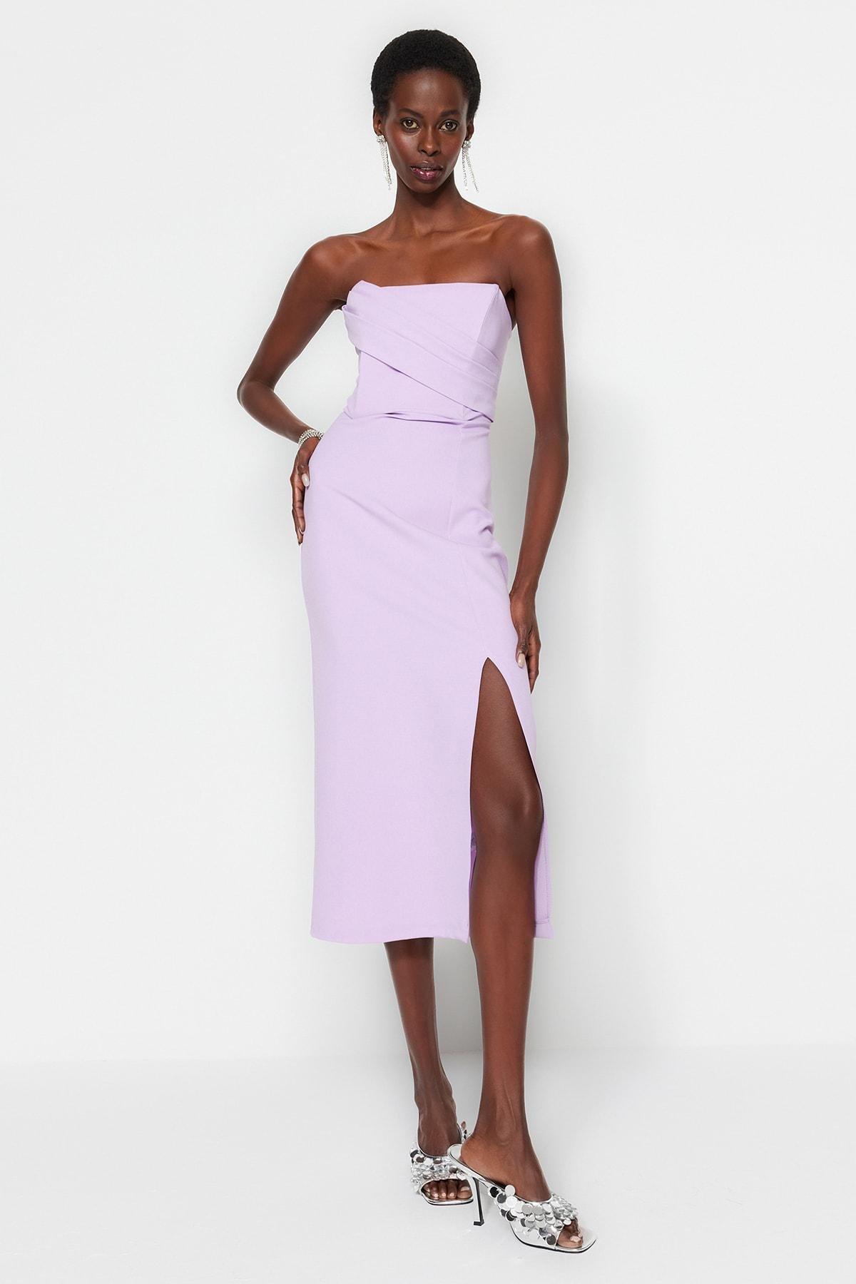 Purple Bodycon Dress, , large image number 1
