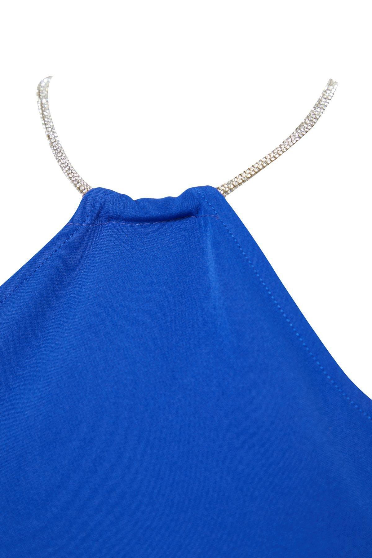 Blue Bodycon Dress, , large image number 7
