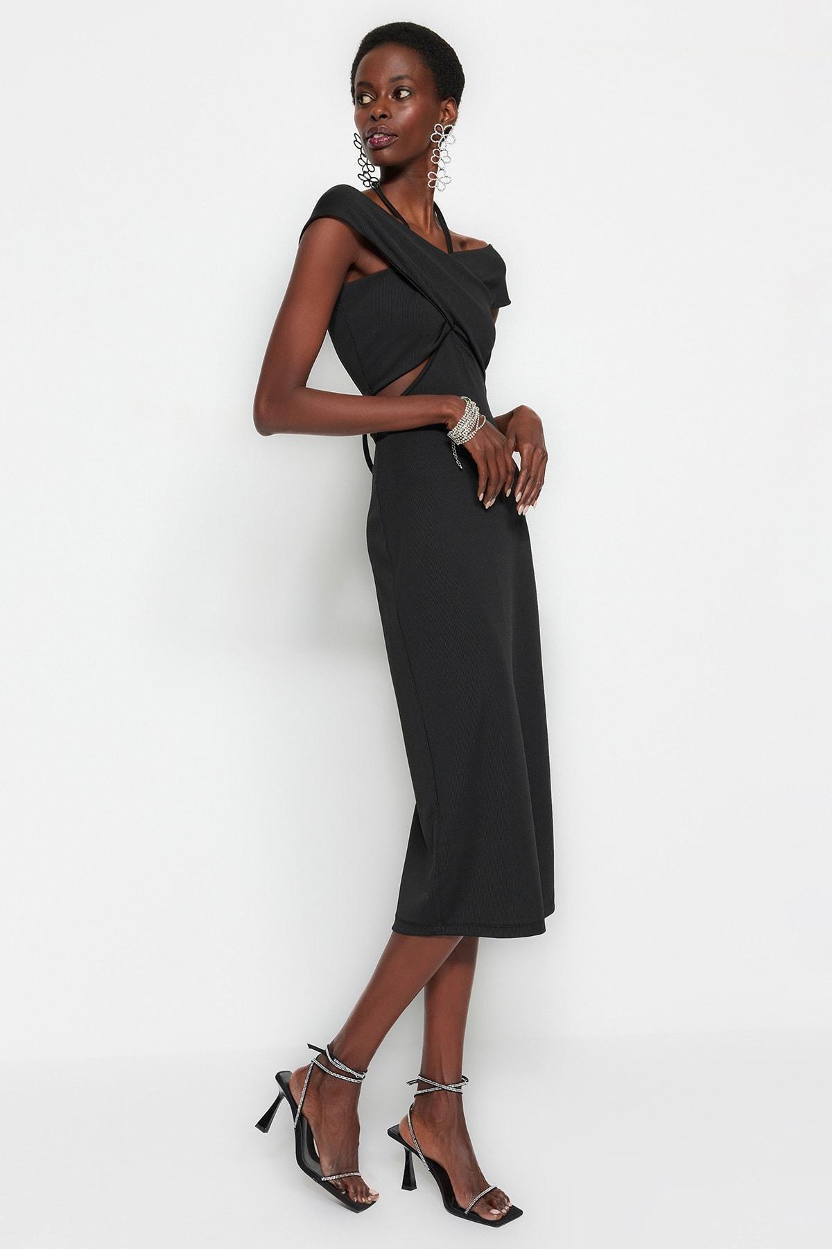 Black Bodycon Dress, , large image number 2