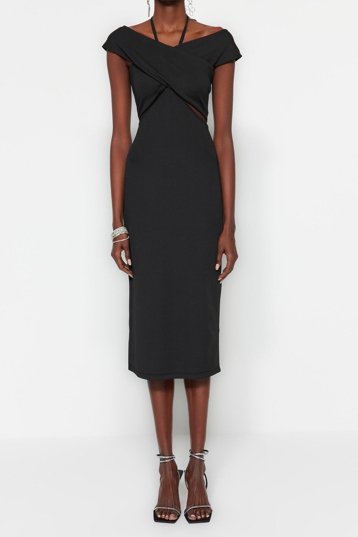 Black Bodycon Dress, , large image number 3