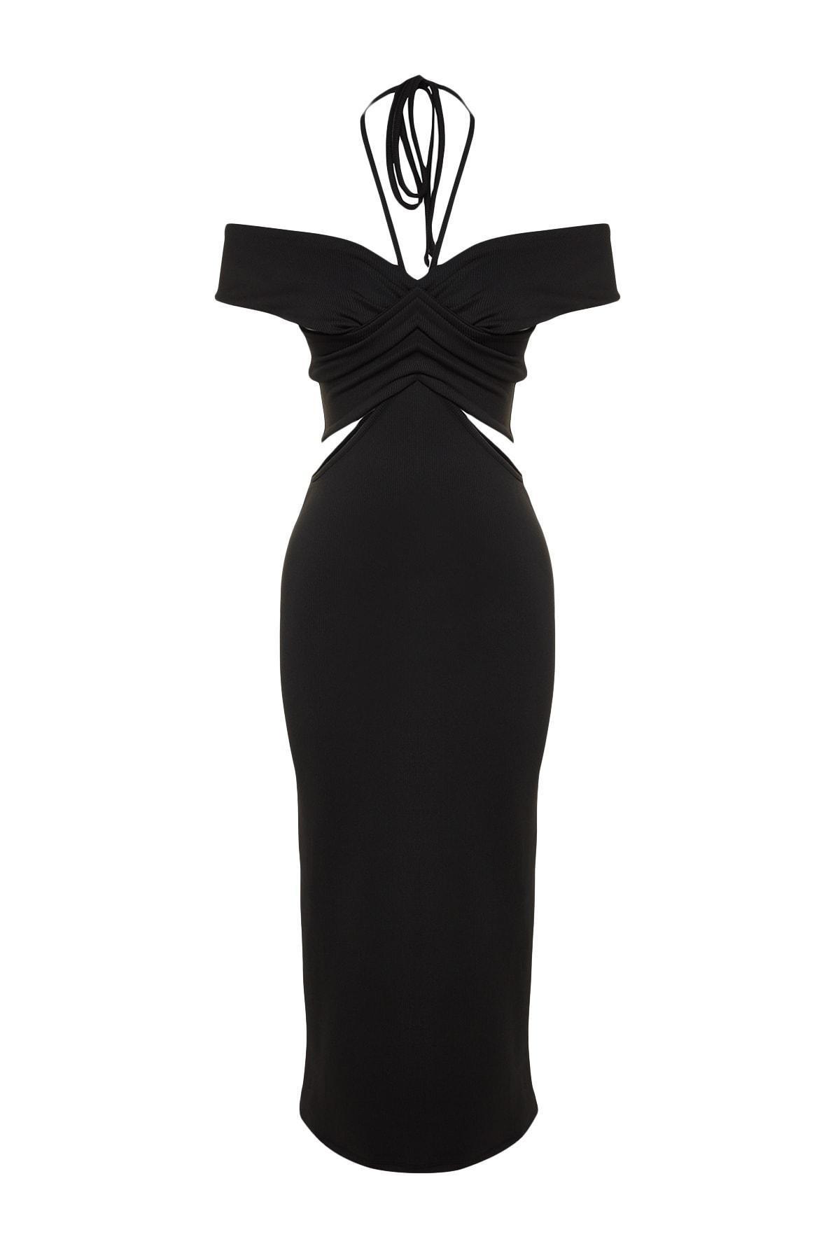 Black Bodycon Dress, , large image number 5