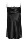 Trendyol - Black Cowl Neck Nightgown