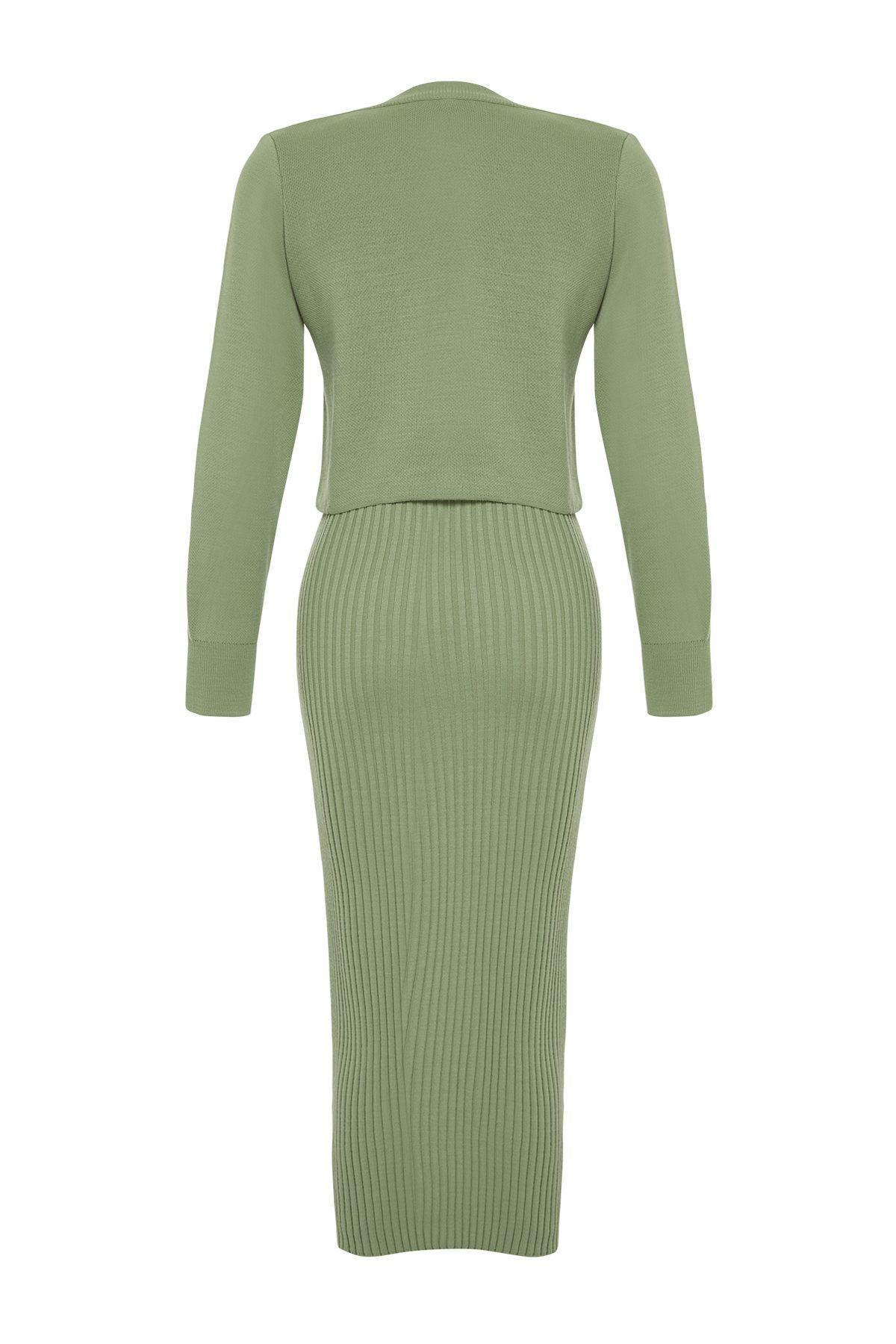 Green Bodycon Dress, , large image number 7